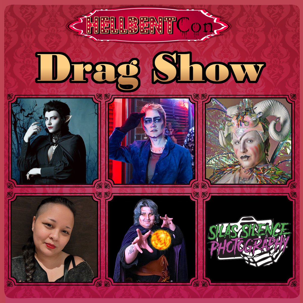 hellbentcon's tweet photo. π¨β€οΈ Hellbent Con's Drag Show β€οΈπ¨
join our discord to watch the debut of our wonderful drag show at 7pm CSTβ£οΈβ€οΈ
#hellbentcon #hazbinhotel #helluvaboss #hellaverse #hazbin #helluva #dragshow #drag https://t.co/jfqyeihJih