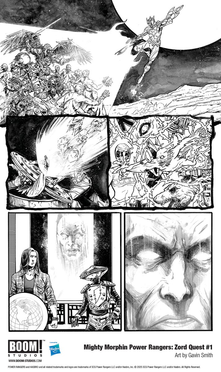 [2/2] <a href="/boomstudios/">BOOM! Studios</a>' Mighty Morphin #PowerRangers: Zord Quest is written by Joey Esposito and illustrated by <a href="/gavinpsmith/">Gavin Smith - NYCC A-19</a>!

⚡ Press release, preview pages &amp; covers: rangerboard.com/index.php?thre…