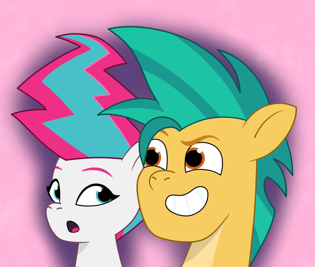Rock girl and rock boy

#mlp #mylittlepony
#mlpg5 #ZippStorm #HitchTrailblazer #Stormblazer