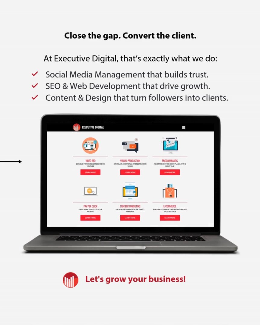 Executive Digital tweet media