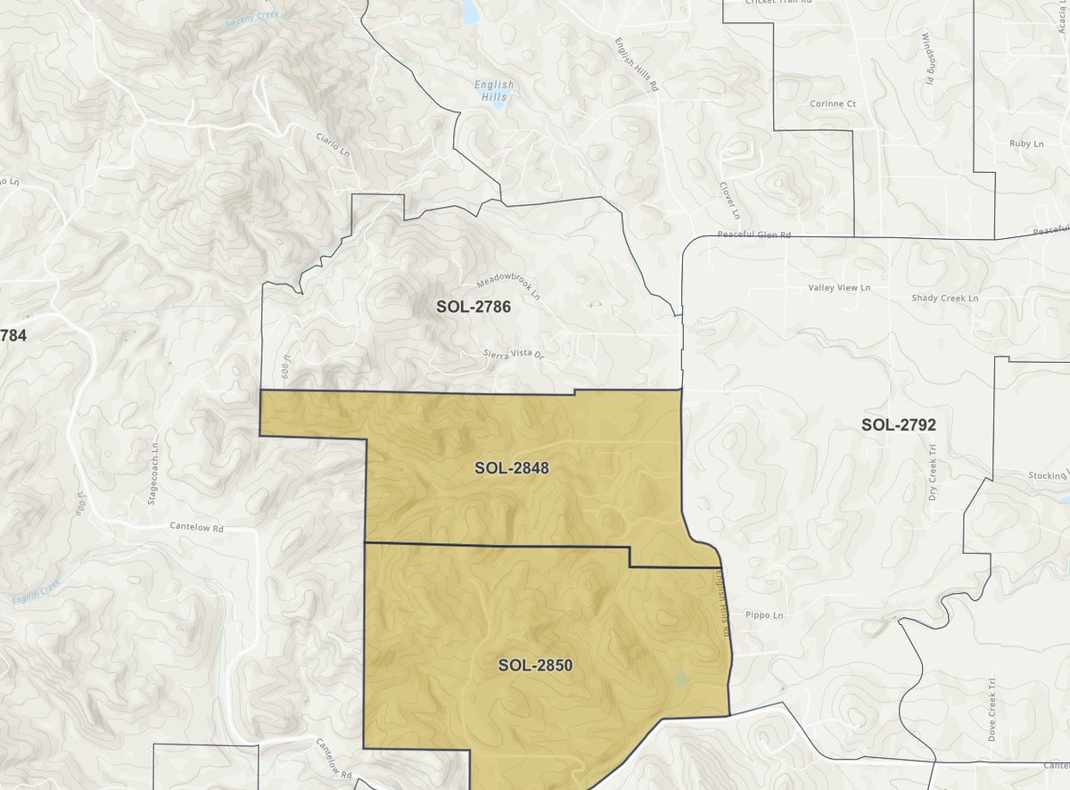 SOLANO SHERIFF: Evacuation Warning due to wildfire for Zones SOL-2848 and SOL-2850. There is a potential threat to life and/or property. Those who require additional time to evacuate, and those with pets and/or livestock are encouraged to leave now. Map li