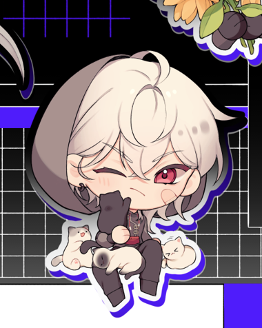 I wanna see official art of Casper with his jacket hood up 🥺