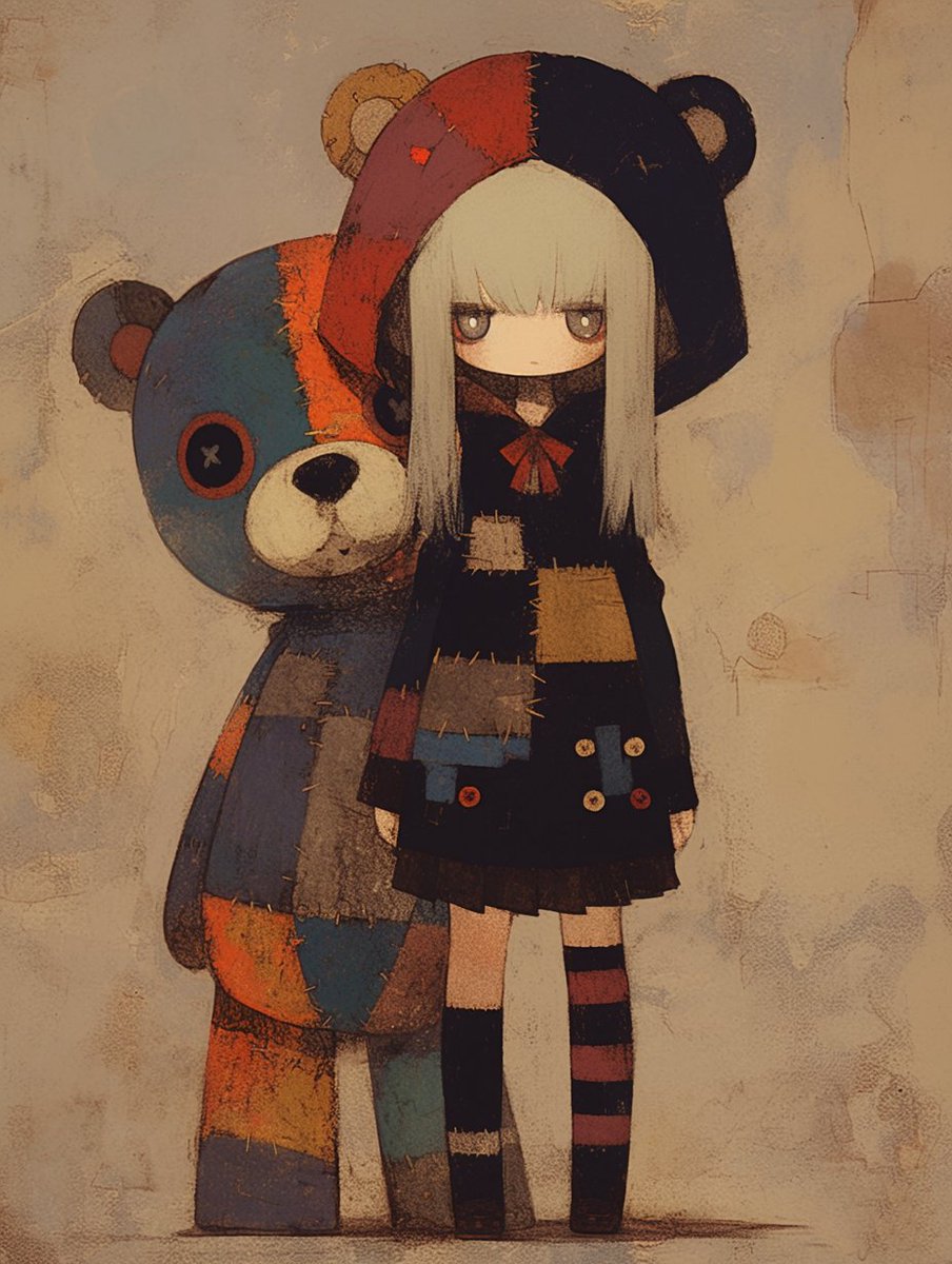 Good morning.

A Girl with Bear
