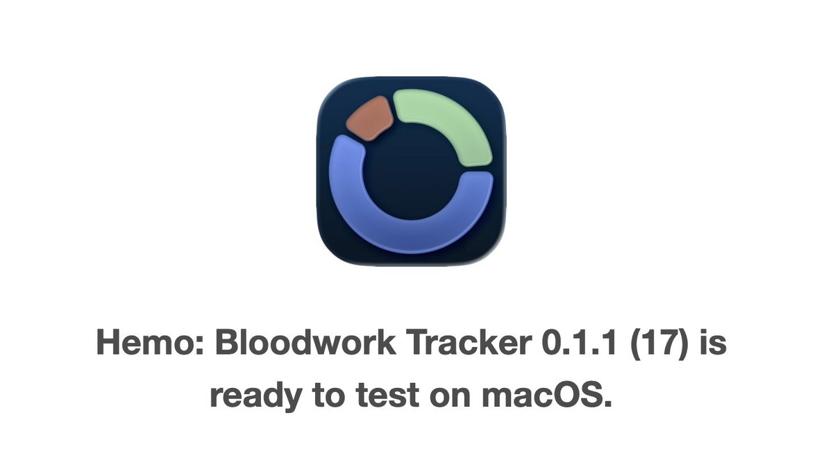 Hemo - Bloodwork tracker tweet media