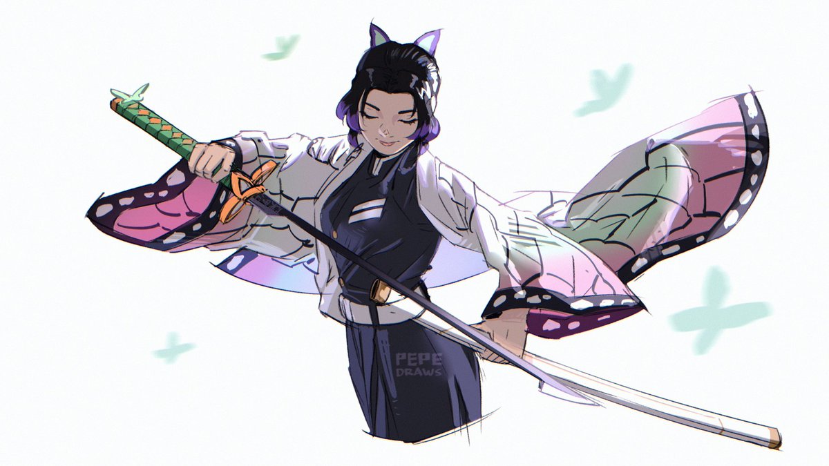 Shinobu sketch 
#demonslayer