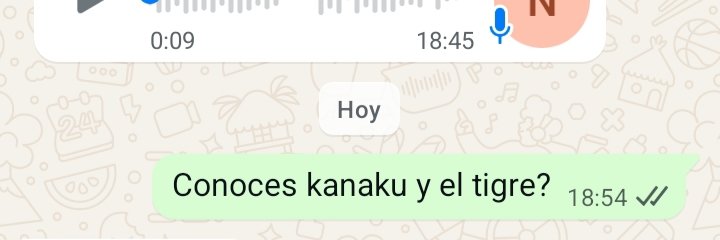 Me descuidas un segundo
Yo:
