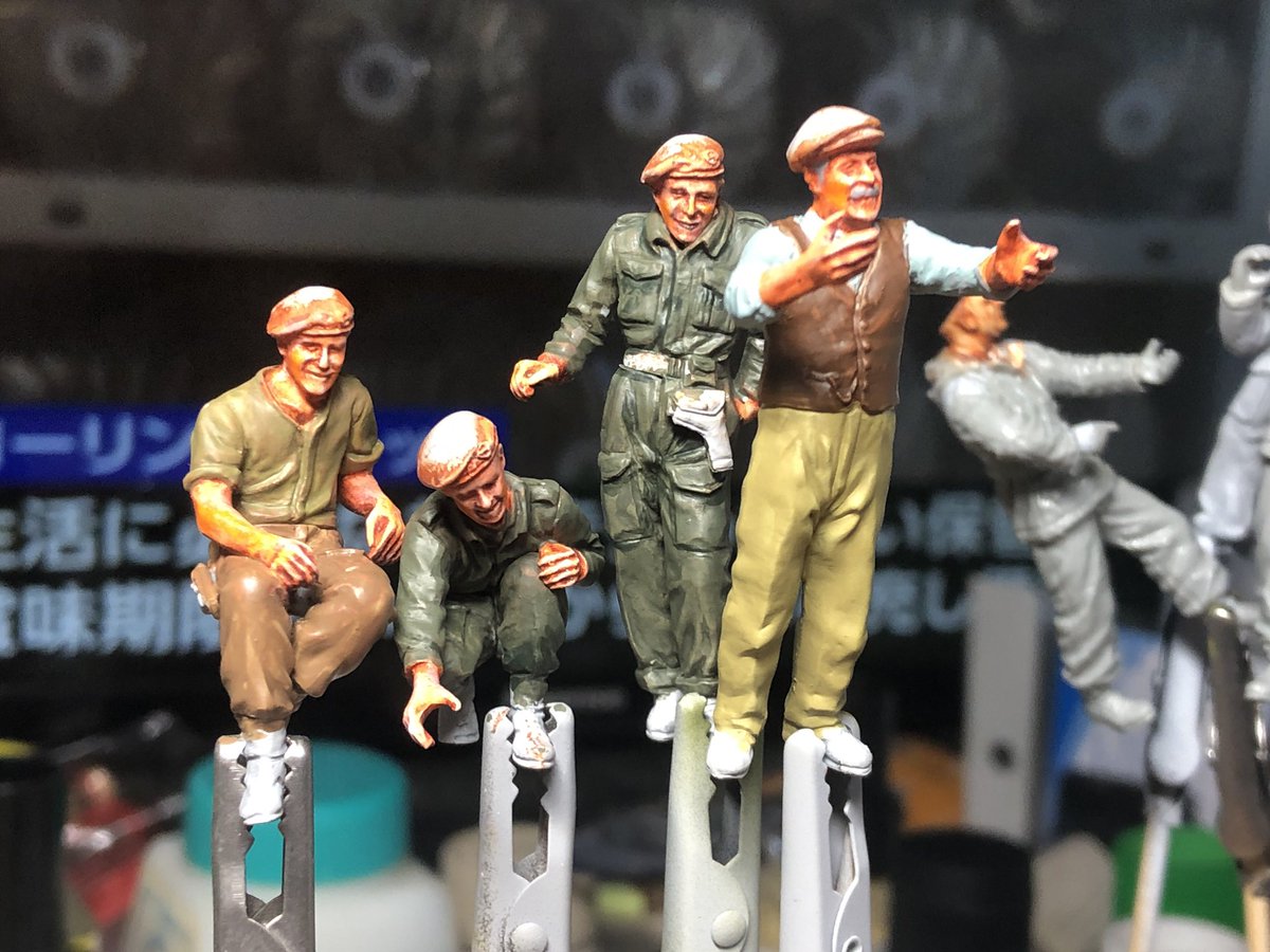#ガンプラジオ
#プラモ男塾
朝から模活、チャーチルのフィギュアを塗装中
この後10時からツーリングに行ってきます🏍️