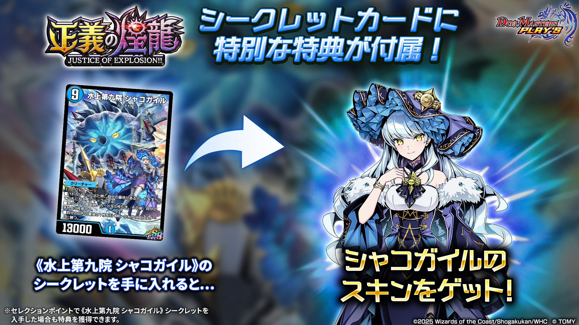 水正第九院 シェコガイル B 水上第九院シャコガイル シークレットB版 Bシク 1枚 ローダー