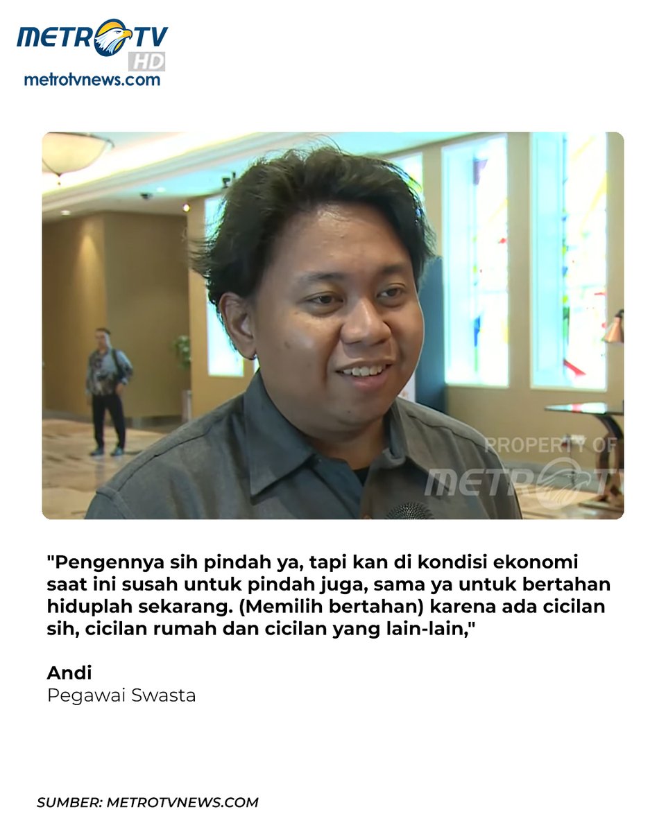 Metro_TV's tweet photo. Jadi, 'job hugging' adalah cara Gen Z beradaptasi. Ini adalah respons logis terhadap ketidakstabilan ekonomi, menunjukkan bagaimana mereka memprioritaskan keamanan di atas segalanya.

#JobHugging #GenZ #Ekonomi #Karier #DuniaKerja #KrisisEkonomi https://t.co/eJuMnW2aDk