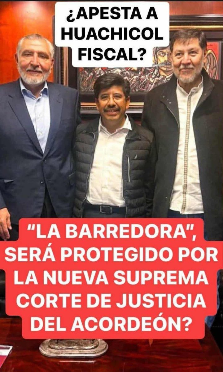 Con la nueva SCJN serán protegidos todos los delincuentes de MORENA; y además ese manto protector cubrirá a los narcos.

Mientras los hijos de López Obrador la estrenarán con suspensiones y amparos.