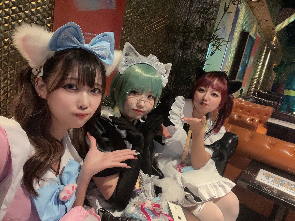 今日は #メメメイド やちよみゲスト出勤♡

 #アニメメメオーサカ