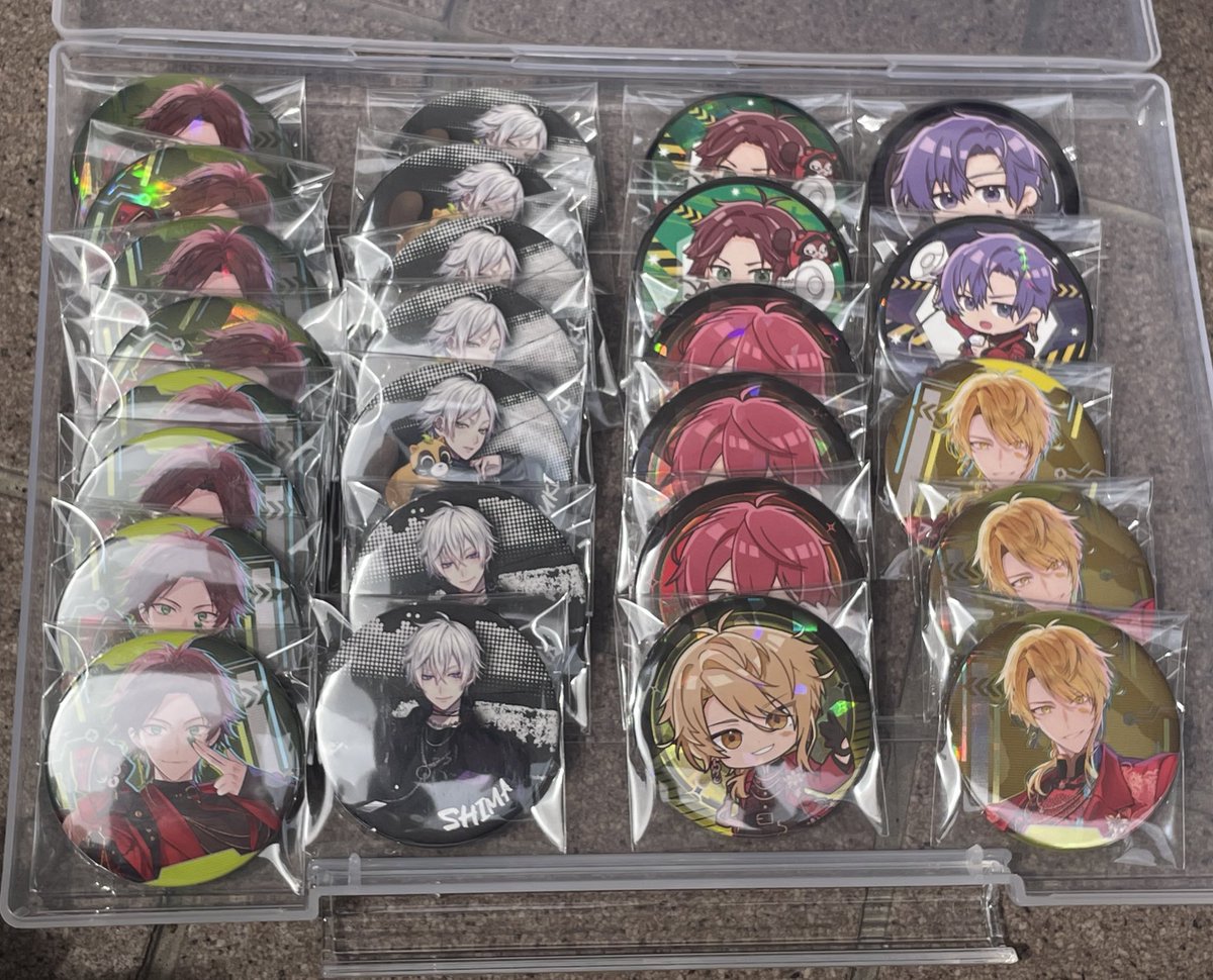 浦島坂田船 夏ツ2025 缶バッジ
譲：画像のもの
求：💛MM、💛📢
　　（MMは同種交換のみ）

現在会場におります。お気軽にお声掛けくださいませ。

 #浦島坂田船缶バッジ交換  #浦島坂田船缶バ交換  #浦島坂田船缶バッジ  #浦島坂田船缶バ