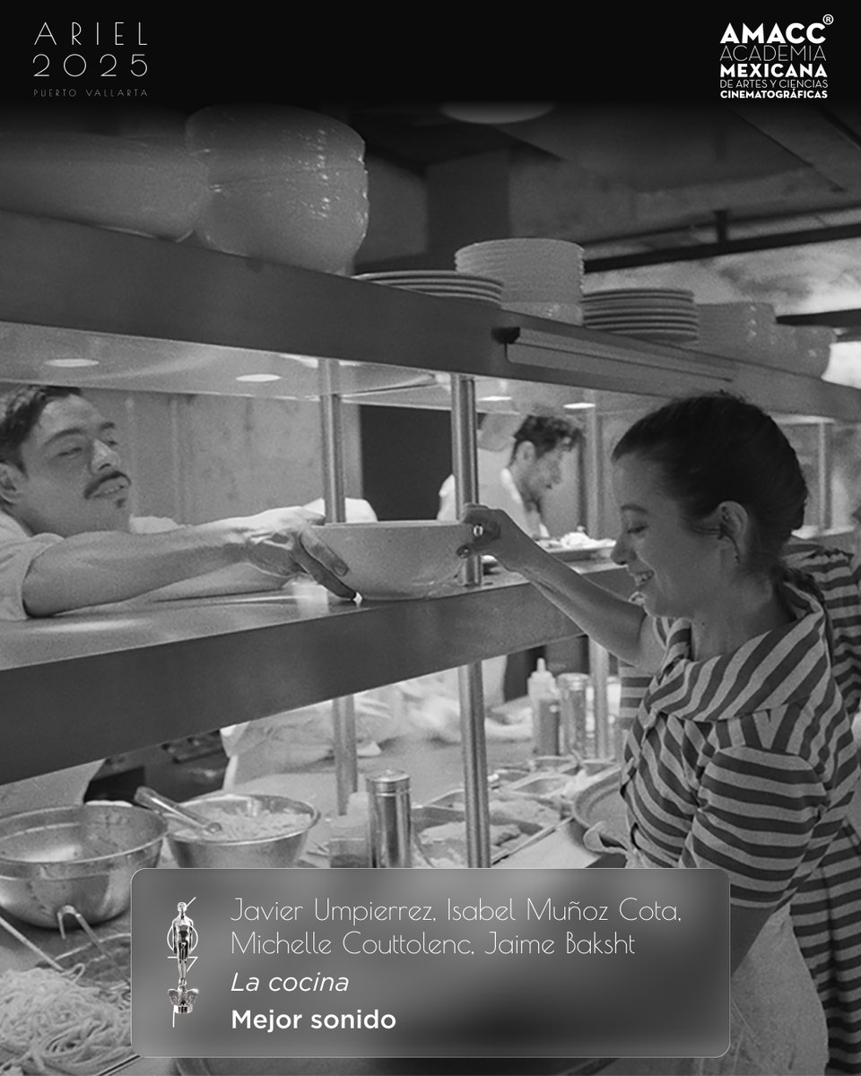 Y el Ariel a Mejor Sonido es para…