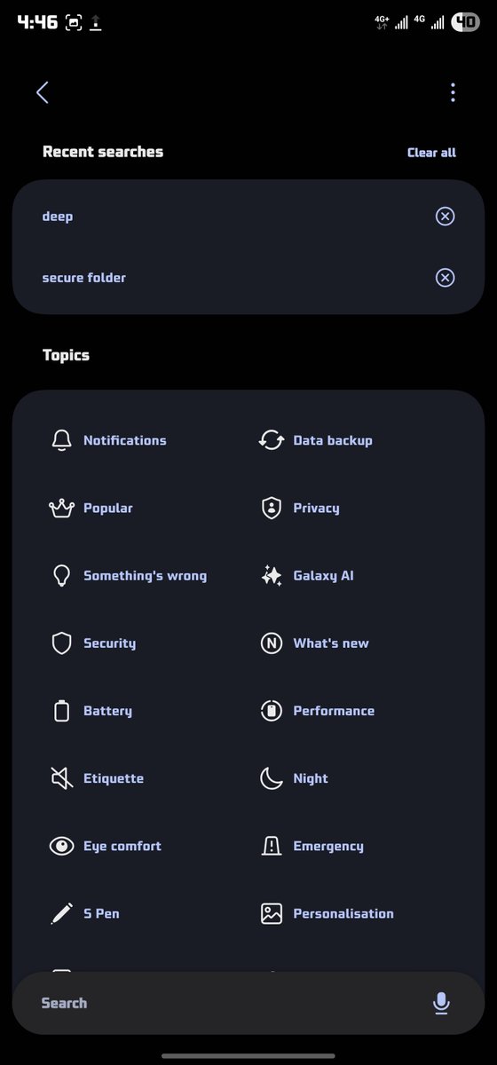 Archbishop__'s tweet photo. @DalgleishGX Ons ui 7 already had it in the settings app

But isheeps are blind https://t.co/aHG3GlCC34