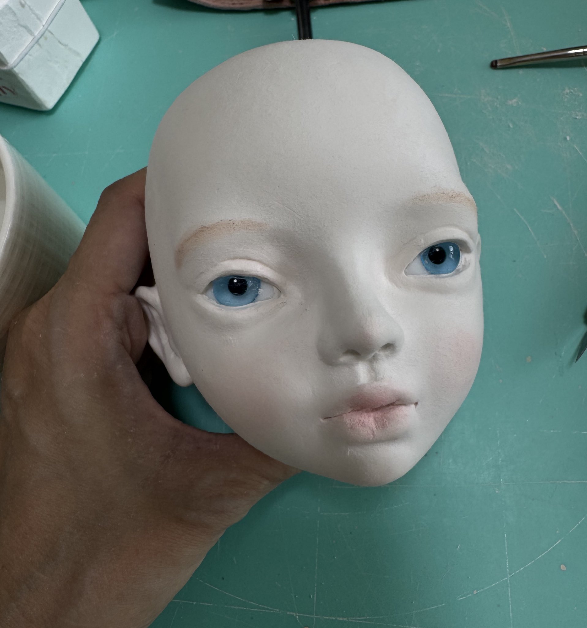 人形作家 てらおなみ様 小さい子 アンティークドール 球体関節 ルイーズ