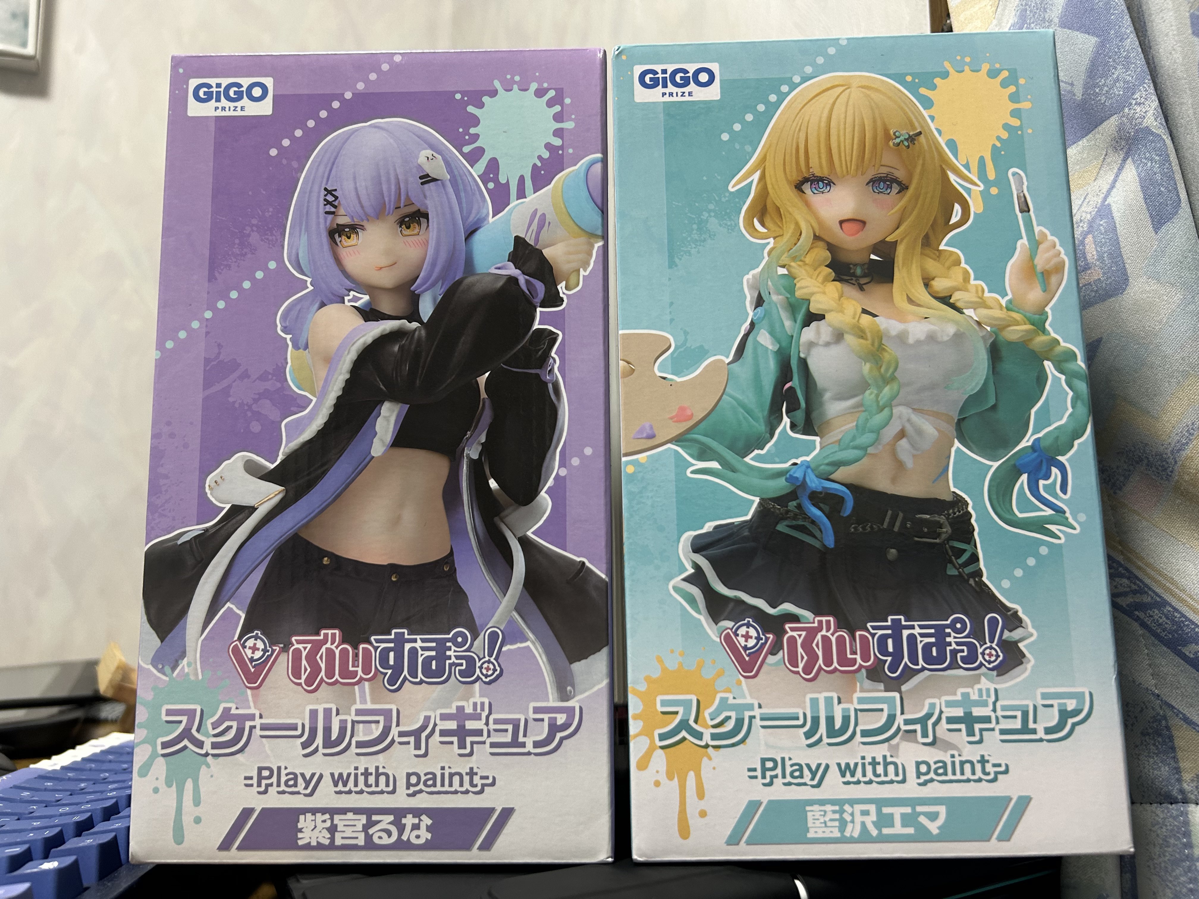 ぶいすぽっ！フィギュア 藍沢エマ、紫宮るな、空澄セナ、白波らむ