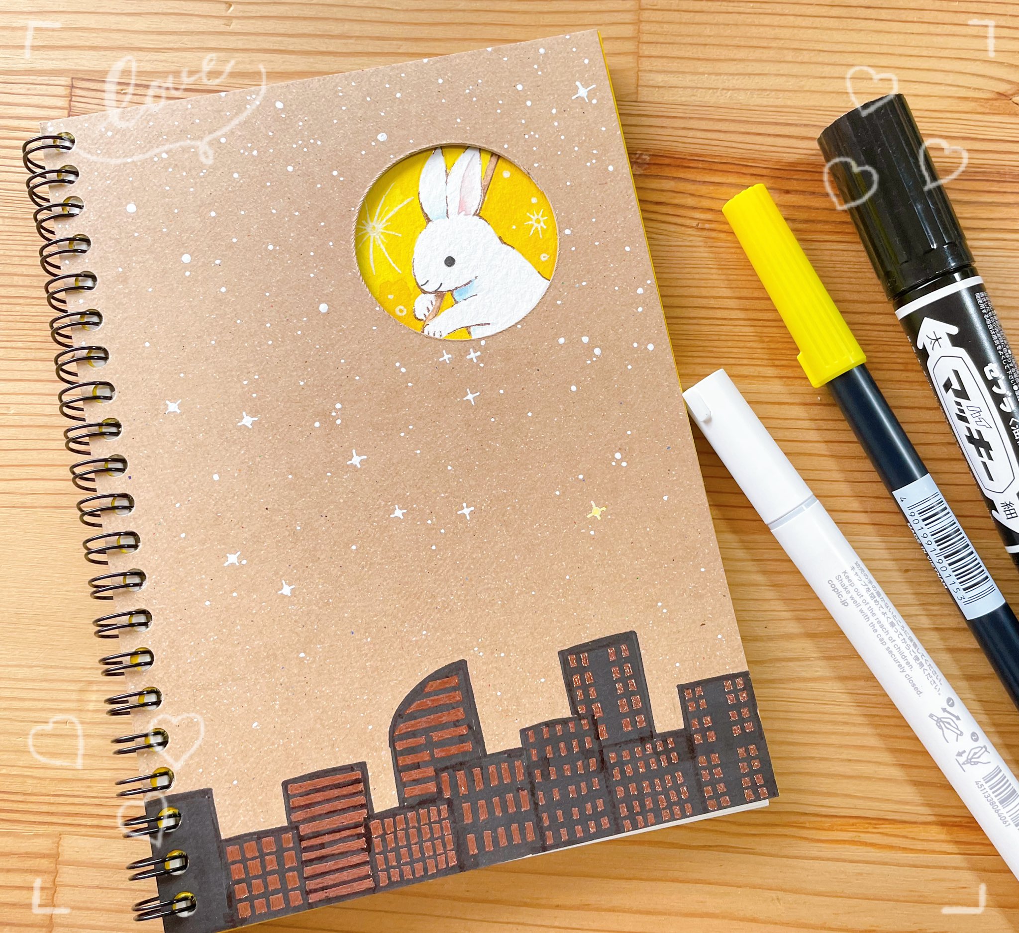 12時間以内に売れなければ300円❗手作り額付き原画絵画　「日が昇るニャンコ 1_2a102d535b1f2cf941aaae553a73