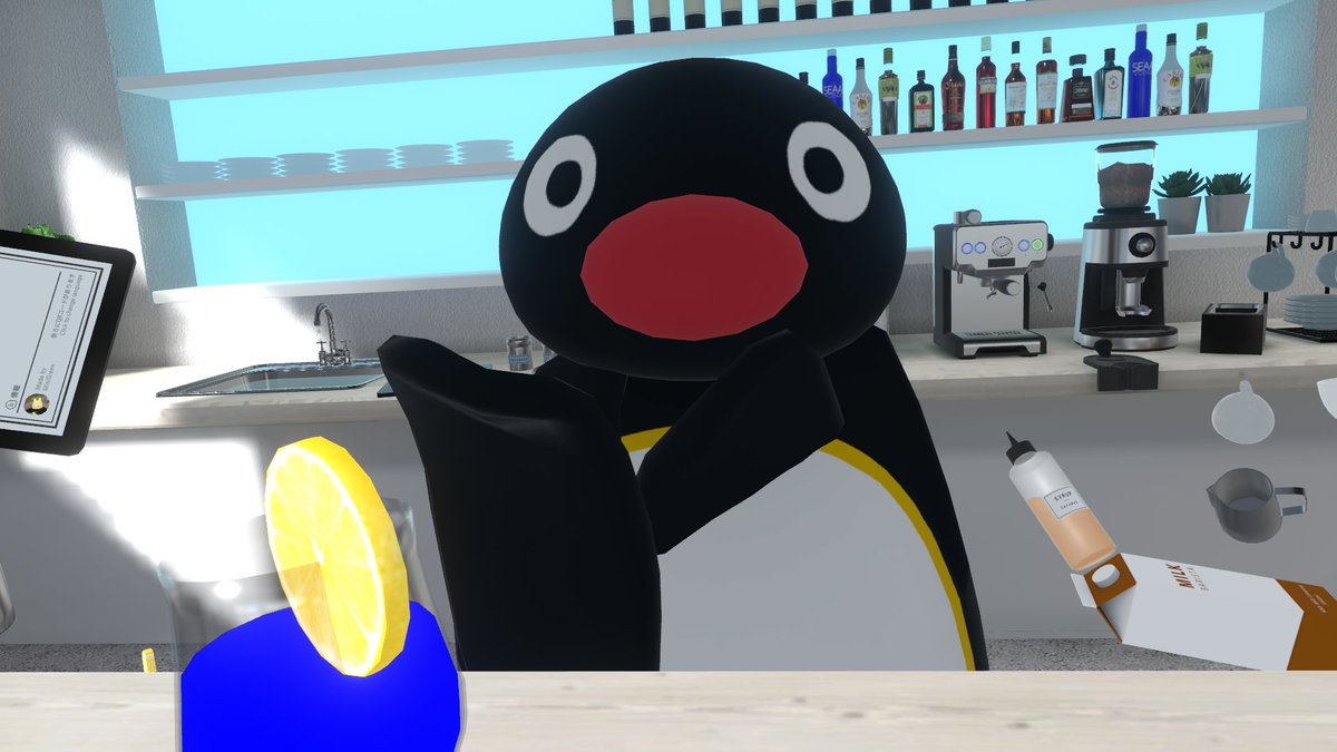 昨日の写真
「ゆっくり雑談」
一人で初音ミクのワールドで遊んでたらフレンドさんが遊びに来てくれました～
ディズニーのなんとかマンションに行ったりみんなでカクテル作ったり楽しかったです！