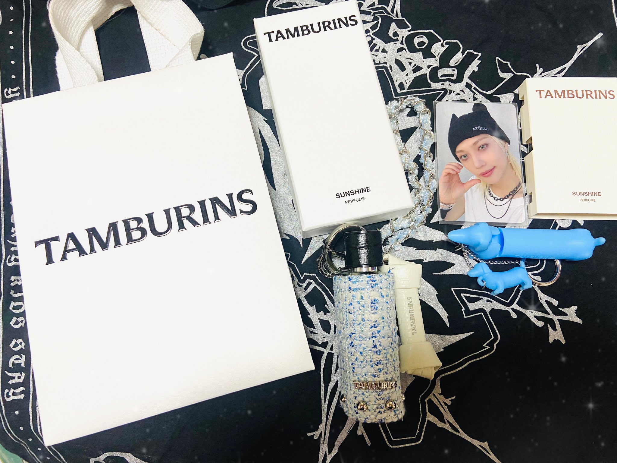 タンバリンズ sunshine キーリングウェア ケースウェア パフューム 完売品】タンバリンズ sunshine キーリングウェア ケースウェア