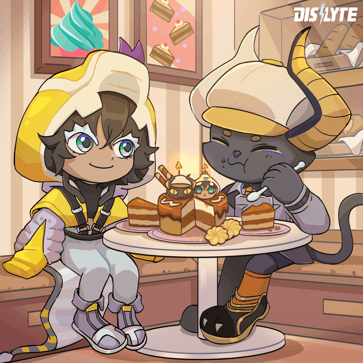 dislyte's tweet photo. "Yesterday was really fun! I'm sending you the picture we took together!"
#Dislyte #HappyBirthday #EsperBirthday #Ife #Tevor
Idea by @NorrisBorn https://t.co/uDyChx3g94