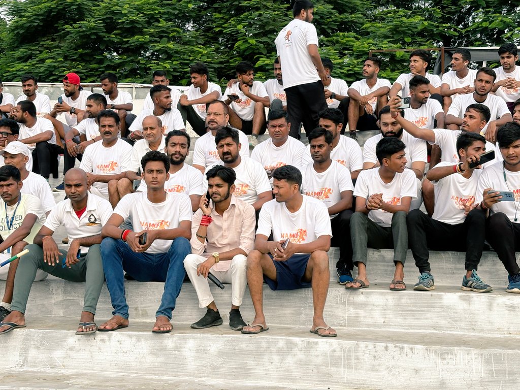 bikrantrajsingh's tweet image. The run is happening simultaneously in multiple states, making it a historic youth movement. #NaMoYuvaRun75 
#NaMoYuvaRun75 #NashaMuktBharat
#RunWithChapra