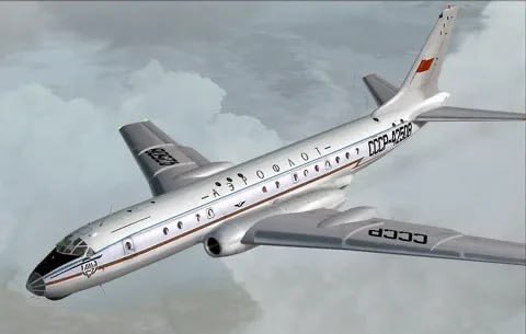 4 сентября 1957 года был совершен первый перелет по сверхдальнему маршруту Москва - Нью-Йорк - Москва самолета Ту-104А

Воздушная трасса протяженностью порядка 18 тыс. км была преодолена за 24 часа 36 минут летного времени. Эта машина, пополнив в 1956 году парк советской