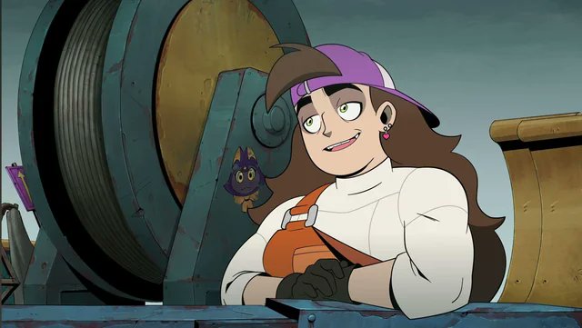 PustoiSimon's tweet image. #KnightsofGuinevereSpoilers One part of the plot seems a bit too extreme to me. I’m definitely 4chan green texting in my head but, making the only canon gay character have a daughter who he physically abuses and that daughter grew up being trans. Oof. Really interesting direction