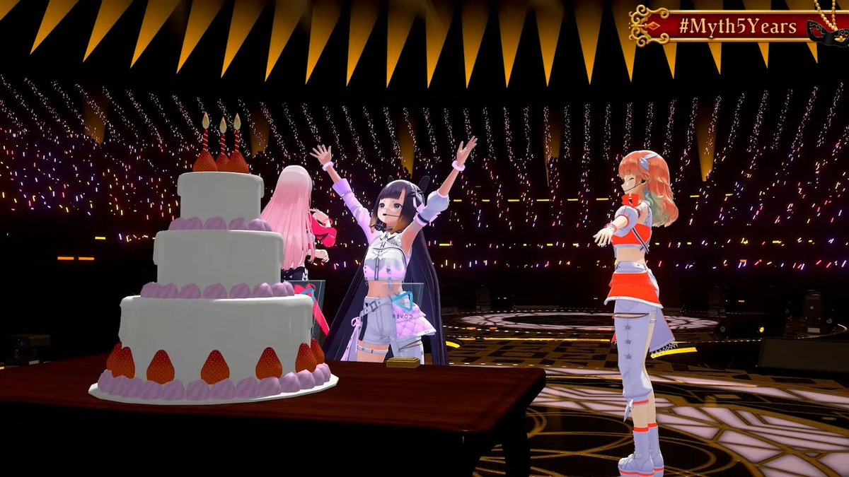 ShadowPear's tweet image. HAPPY 5 YEARS MYTH!

That was an amazing performance. The dances were beautiful and the song choices were peak.

Watching since the start until now, seeing them improve and achieve what they have is inspirational and I'm glad to support them.

(Also TSKR Tako Punch)

#Myth5Years