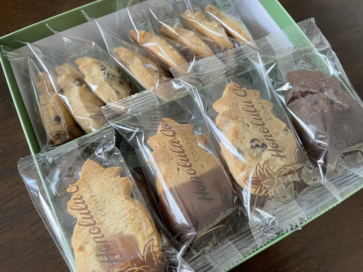 コストコのホノルルクッキー🍪
ウィンターボックス買えた！！