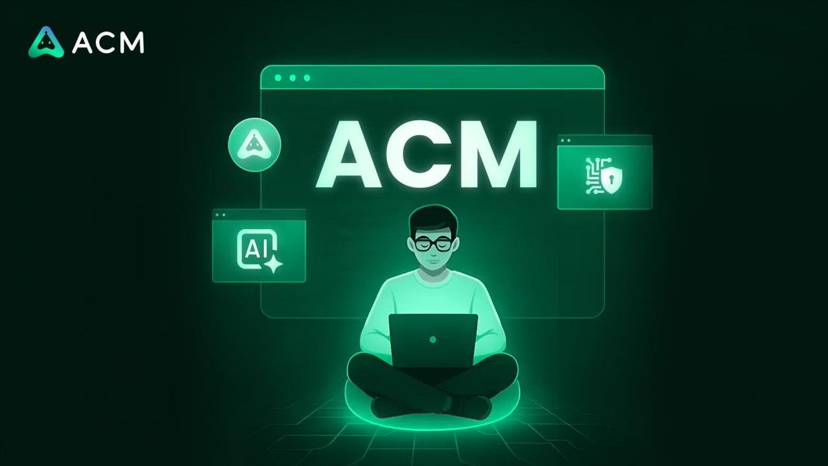 ACM_Plus's tweet image. 💻 With ACM, every click is not just a transaction - it’s a step into a new era!
• Secure technology
• Smart experience
• Sustainable value
#ACM #Web3 #Privacy