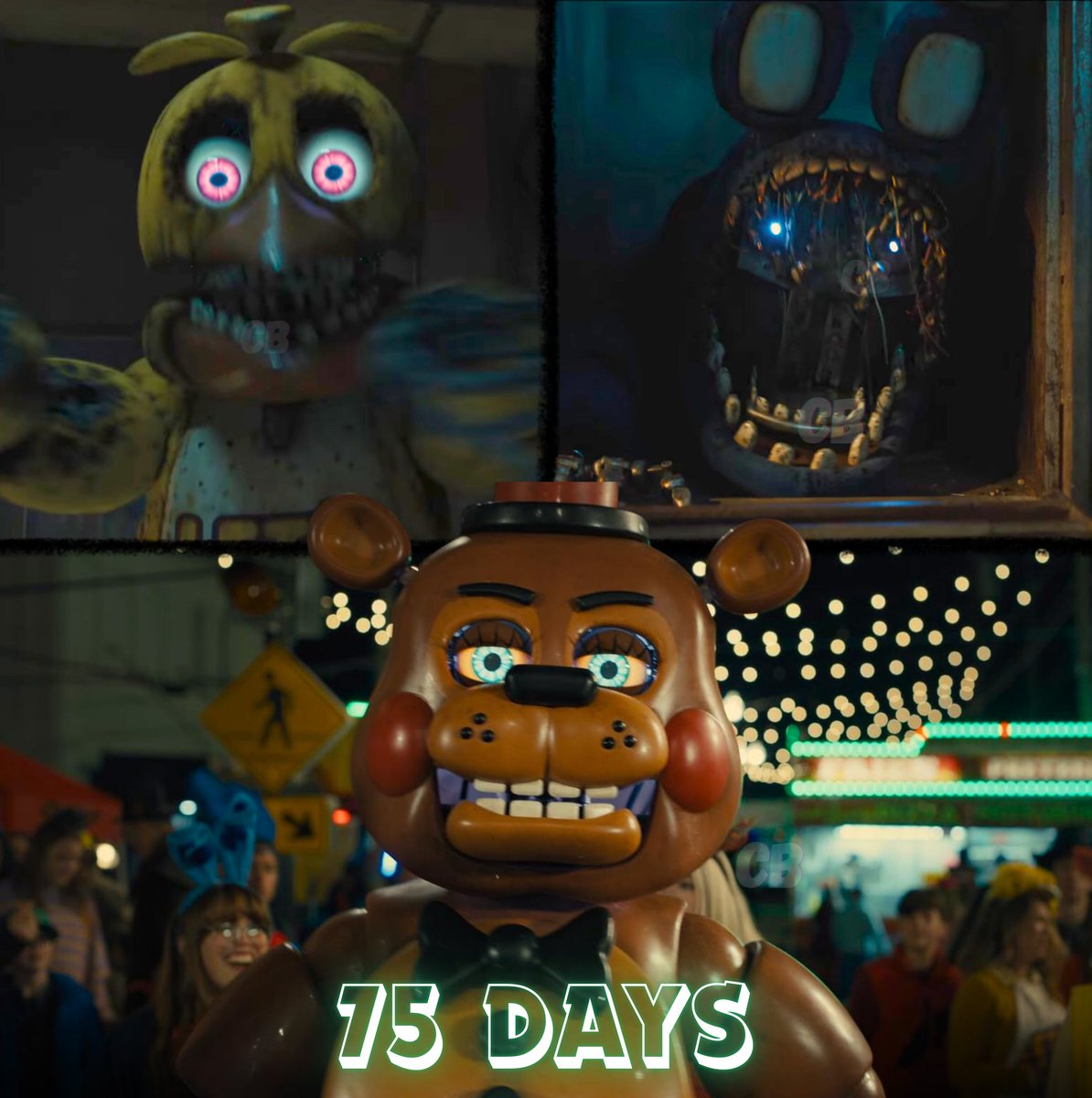 ‘FIVE NIGHTS AT FREDDY’S 2’ will release in 75 days from today.