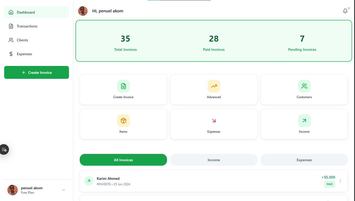 penuel_dem's tweet photo. You know, people say vibe coding, vibe coding! Seriously, if you're a video coder trying to build something, you're ahead of over 50% of people. Even if you don't know much about the project, just hold onto that AI for clarity.
Quit = lose,
stay on it = win.
#invoiceIt https://t.co/mqyb71dnHr