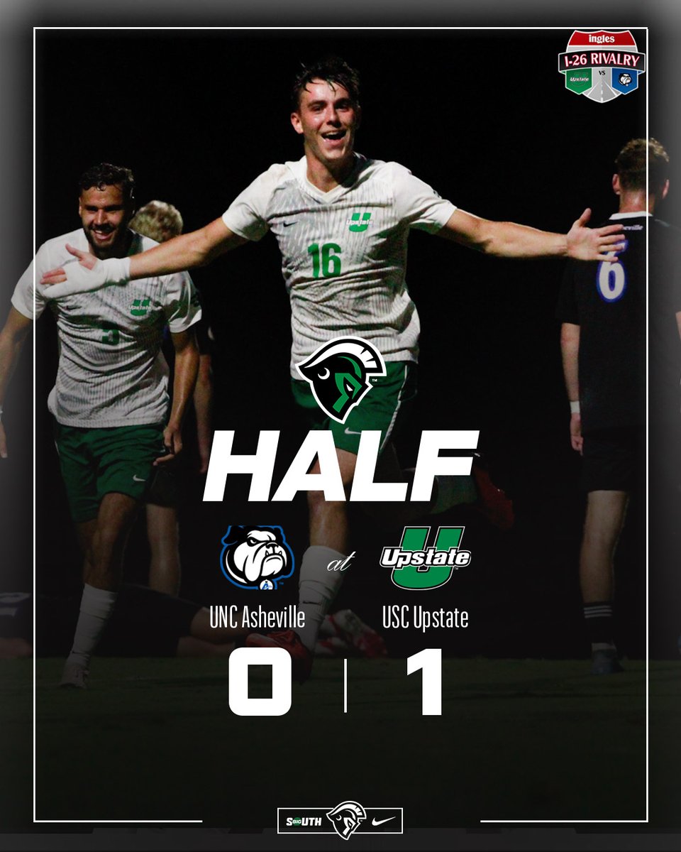 Henry Burt's first half goal puts us in the lead going into the half! One more to go!

#SpartanArmy ⚔️