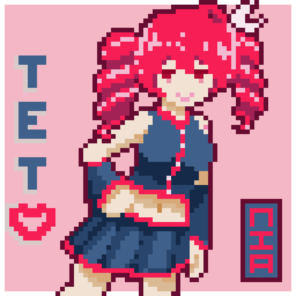 Chamom9's tweet photo. Tote Pixel https://t.co/4eGplQnC09