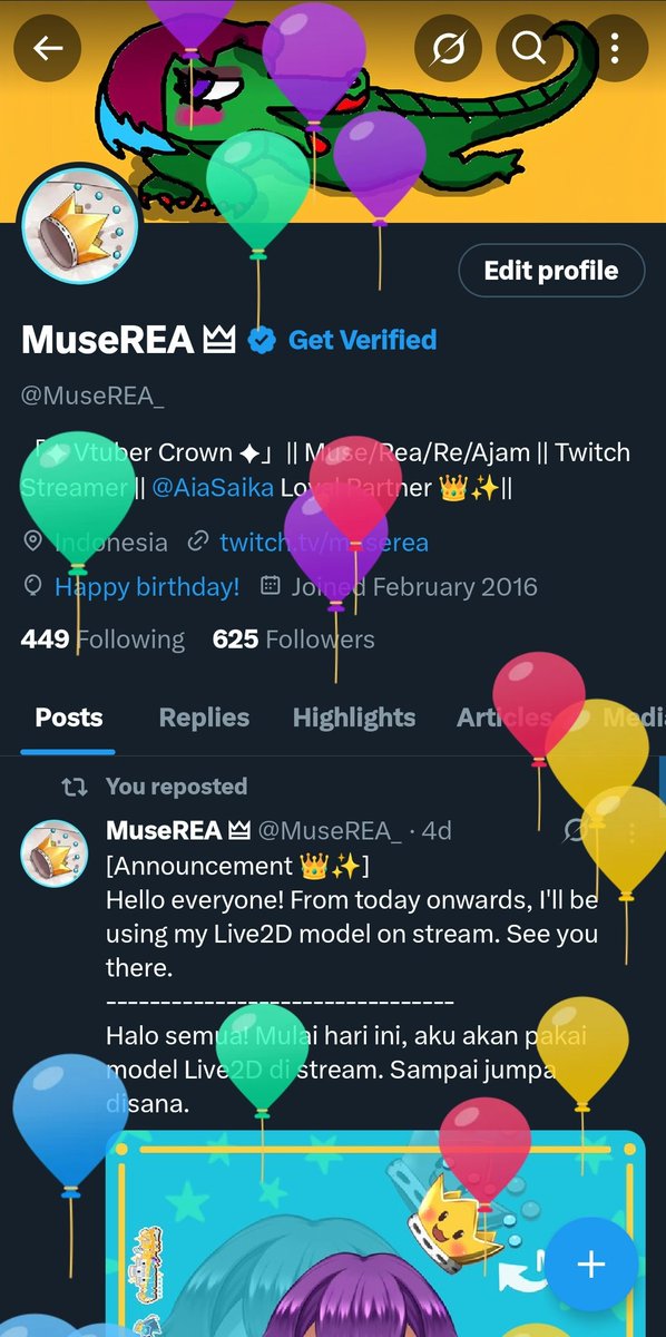 Getting older today. Let's hope for another great year 👑✨