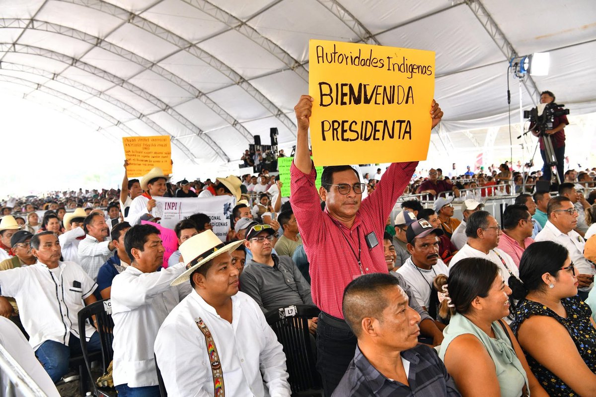 La transformación de México y Tabasco avanza con el trabajo coordinado de la Presidenta <a href="/Claudiashein/">Claudia Sheinbaum Pardo</a> y el Gobernador <a href="/TabascoJavier/">JAVIER MAY</a>. Inmenso el alcance de las acciones del 2º Piso de la 4T a favor del bienestar de las familias tabasqueñas. ¡Vamos por el camino correcto!