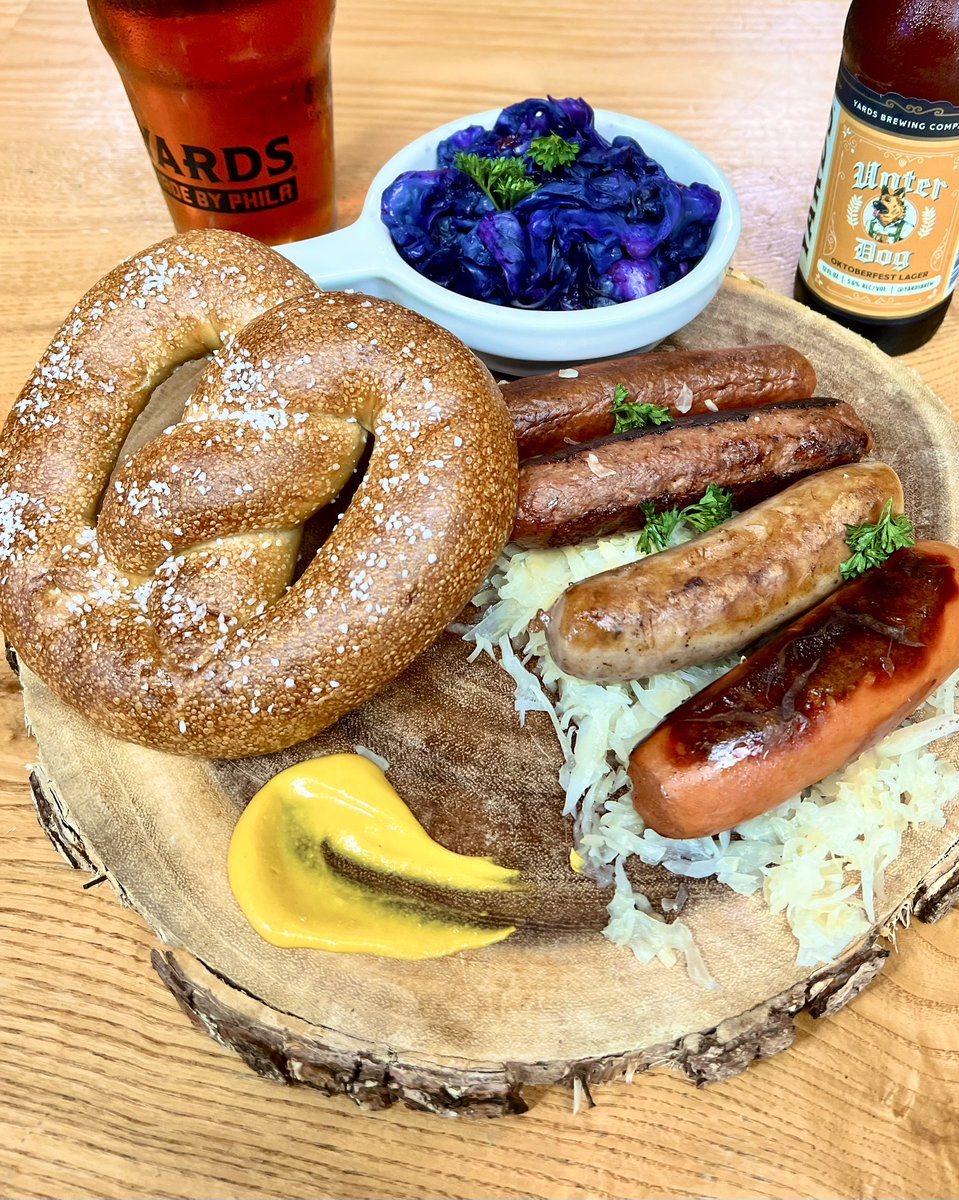 We’re just 1 week away from Oktoberfest at Yards where we’ll be grilling up the best wursts this side of Germany 🔥🥨🍺. Food is pay-as-you-go but your ticket includes a stein and your first beer. Tickets at the link: bit.ly/45fKGG7