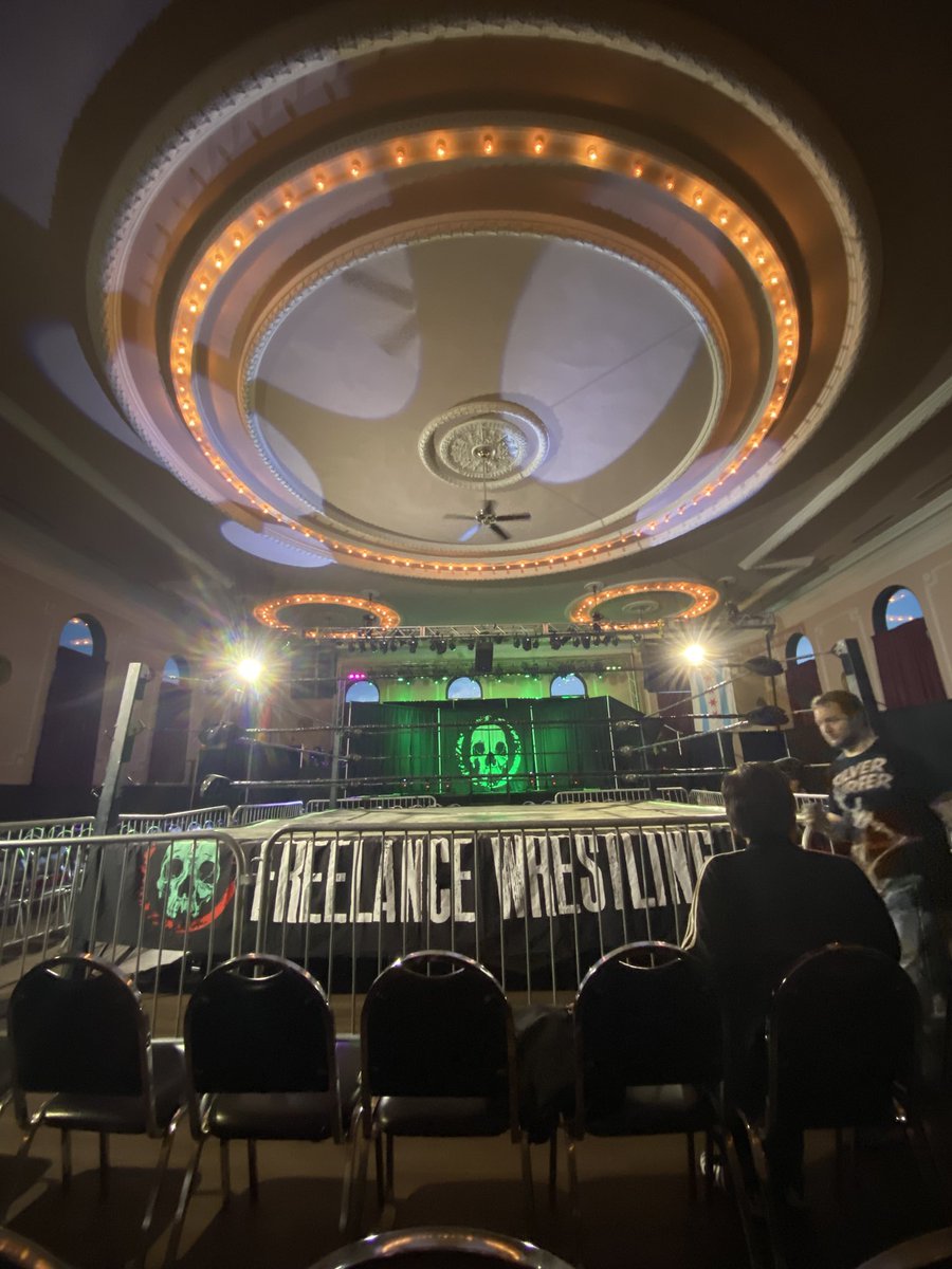 After a long absence, we are finally back in Logan Square Auditorium!