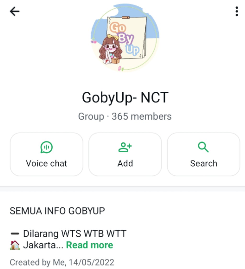 Gobyup_backup's tweet image. Hi yuk yang mau join go NCT

✅️ Rajin drop jajan
✅️ china korea jepang
✅️ rekapan jelas
✅️ Trusted
✅️ Open tabungan LS start 50k
🏠 Jakarta

Link go line :
line.me/R/ti/g/2dkYV5r…

Link go whatsapp : by dm yaa

nct go nct nct dream nct wish nct 127 wayv go wayv poca…