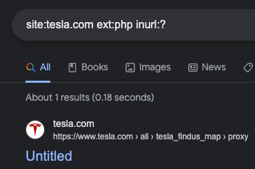 TakSec's tweet image. Google Dork - my favorite one

site:example[.]com ext:php inurl:?