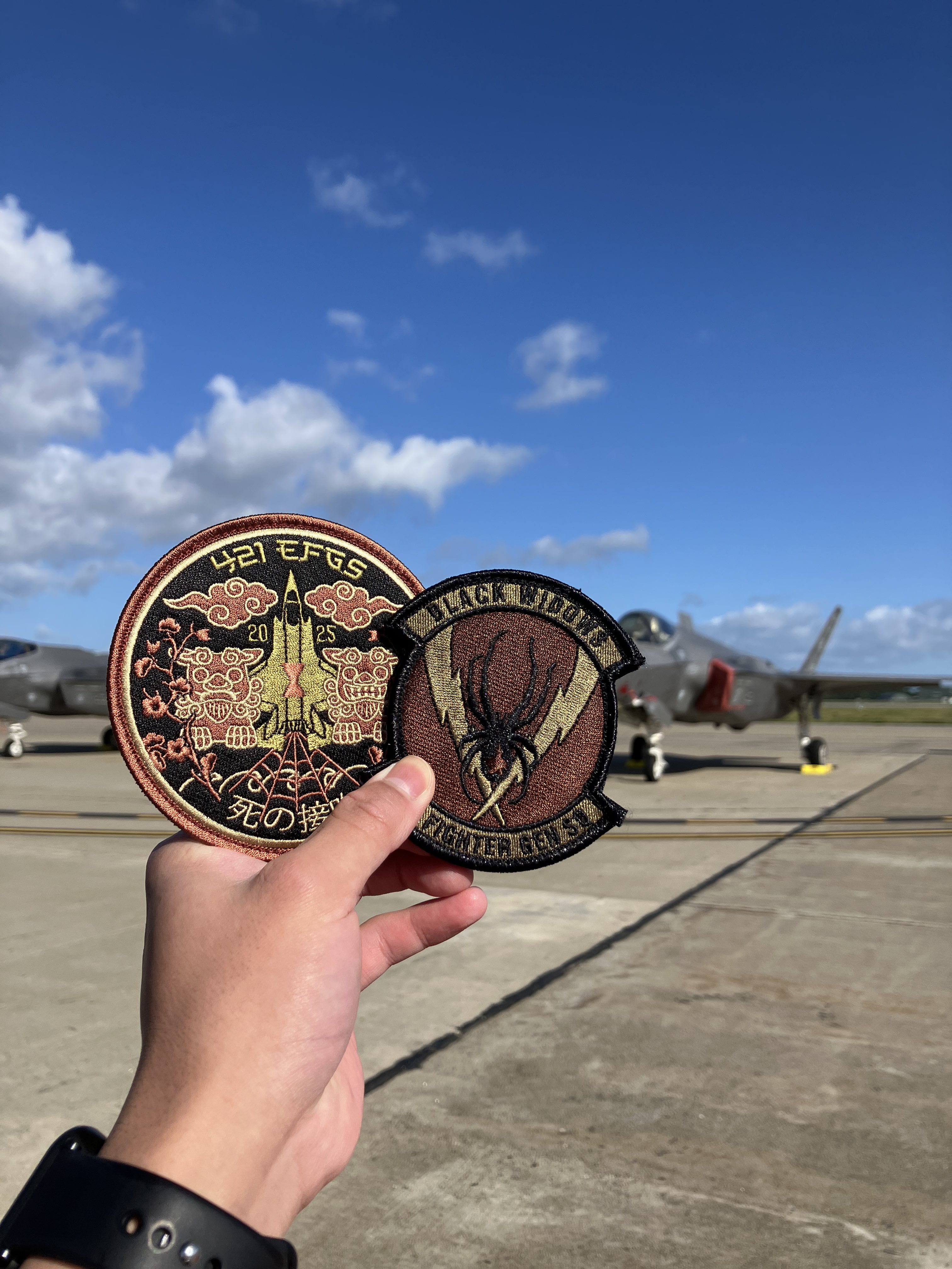 ラスト1枚 13FS パッチ F-35A 三沢基地 パンサードライバー 13FS パッチ F-35A 三沢基地 パンサードライバー 部隊関係者直接仕入