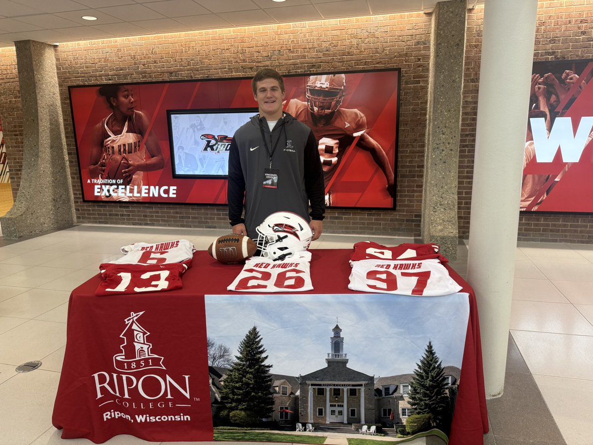 Enzo LoCoco (@enzolococo1021) on Twitter photo Had a great time at my gameday visit to <a href="/RiponRedHawkFB/">Red Hawk Football</a>. Thank you <a href="/CoachJBlitstein/">Joe Blitstein</a> for the invite!
<a href="/lemont_football/">Lemont High School Football</a> <a href="/williehayes47/">Willie Hayes</a> <a href="/EDGYTIM/">Timothy “EDGYTIM” OHalloran</a> <a href="/CoachChris_Roll/">Coach Chris Roll</a> <a href="/CoachBigPete/">Peter "Coach Big Pete" Leinweber</a> Had a great time at my gameday visit to <a href="/RiponRedHawkFB/">Red Hawk Football</a>. Thank you <a href="/CoachJBlitstein/">Joe Blitstein</a> for the invite!
<a href="/lemont_football/">Lemont High School Football</a> <a href="/williehayes47/">Willie Hayes</a> <a href="/EDGYTIM/">Timothy “EDGYTIM” OHalloran</a> <a href="/CoachChris_Roll/">Coach Chris Roll</a> <a href="/CoachBigPete/">Peter "Coach Big Pete" Leinweber</a>