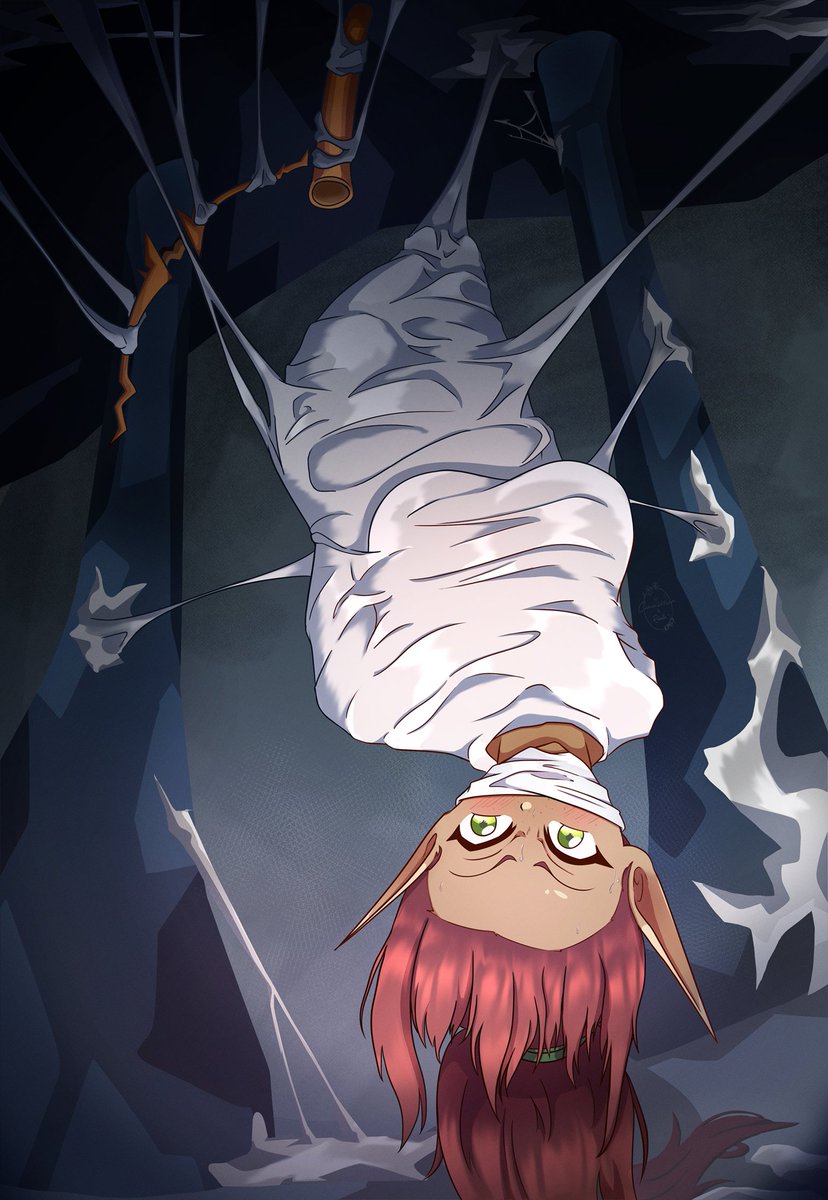 An Elf in Peril.

---
Dreia is Sekikumo's OC from DA.
Thank you for the comms!!