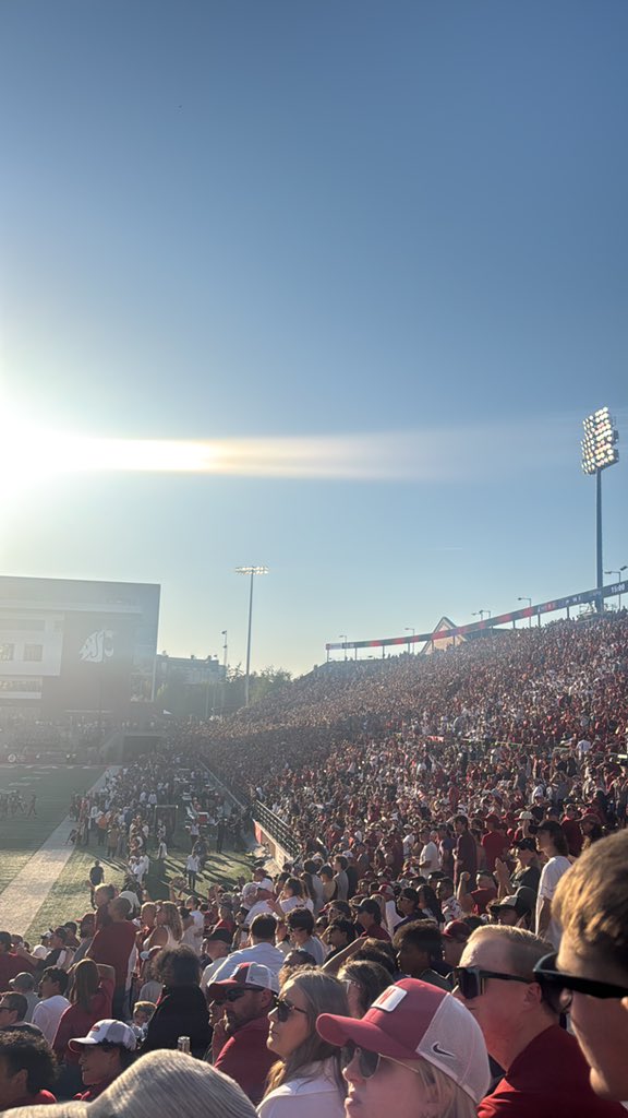 Tweeting this before our alums tweet about how terrible our attendance is