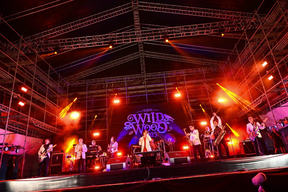 昨日中津川 WILD WOOD 2025 にて @WILDWOOD_FES 東京スカパラダイス