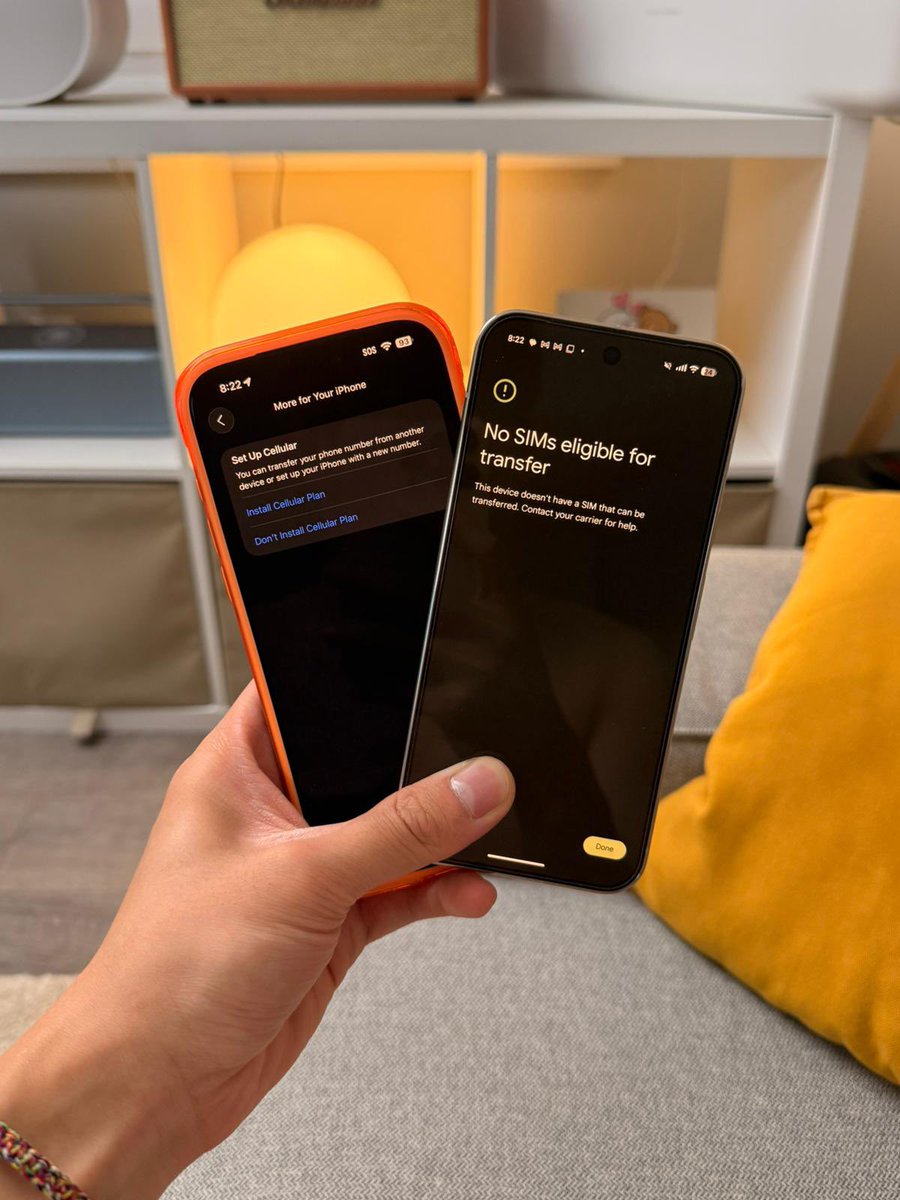 RjeyTech's tweet image. eSIM is a nightmare.