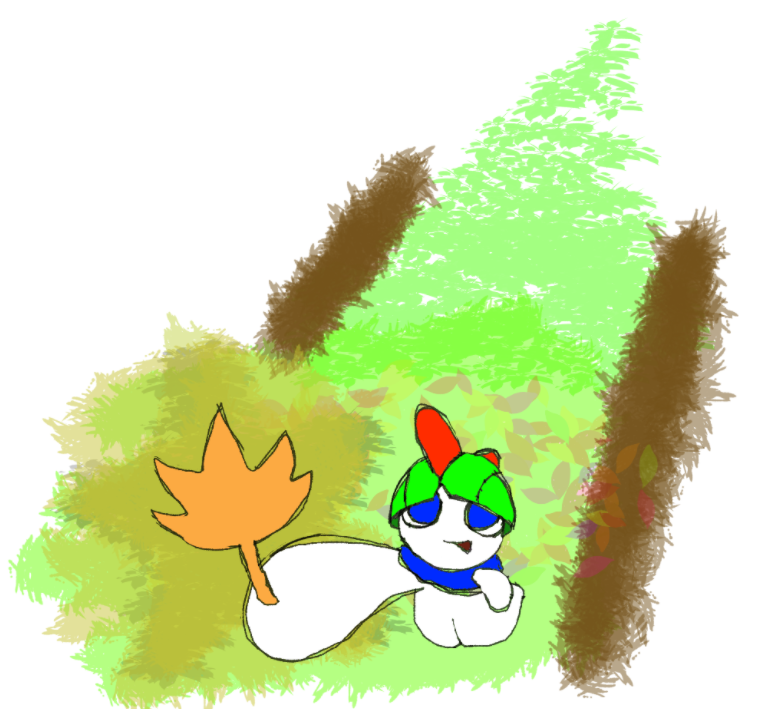 WalterRalts's tweet photo. Found a new leaf for the fall time and stuff! I love art lol.
#magma #ralts #autumn #pmd https://t.co/0QEkuaV6FW