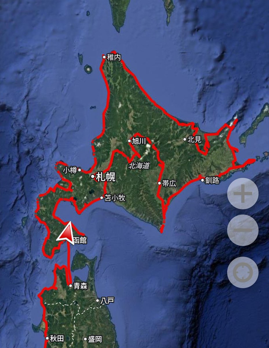 北海道1周完！

全区間下道で10日かかりましたが、北海道を満喫することができました。
北海道だけで3200km、ここから関西まで下道で帰ります。