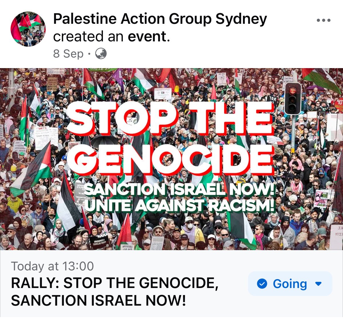 stopwarsyd's tweet photo. Today! https://t.co/CT5a76KvBY