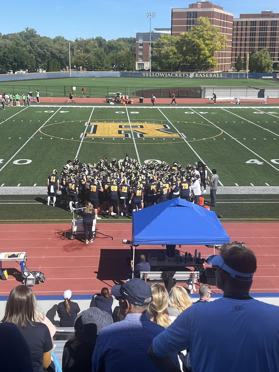 Cooper_hazard10's tweet photo. Thank you for a great game day visit today @UofRFootball. Great talking with @IamcoacHHeav and @ChadMartinovich . Awesome game day atmosphere and congrats on the win. https://t.co/6jtNTs7l7X